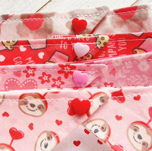 Load image into Gallery viewer, Sloth Kisses Pet Bandana
