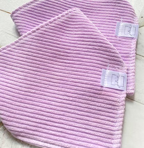 Lovely Lavender Corduroy Pet Bandana