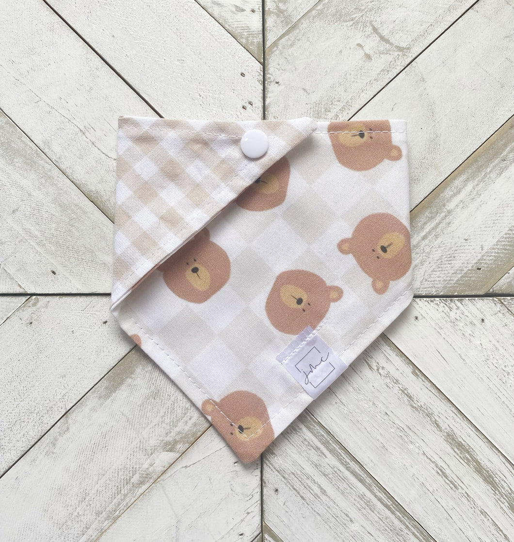 Beary Cozy Pet Bandana