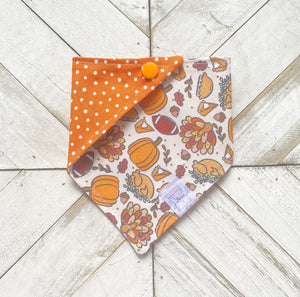 Thanksgiving Meal Pet Bandana