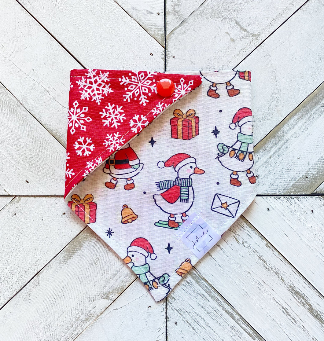 Santa’s Silly Goose Pet Bandana