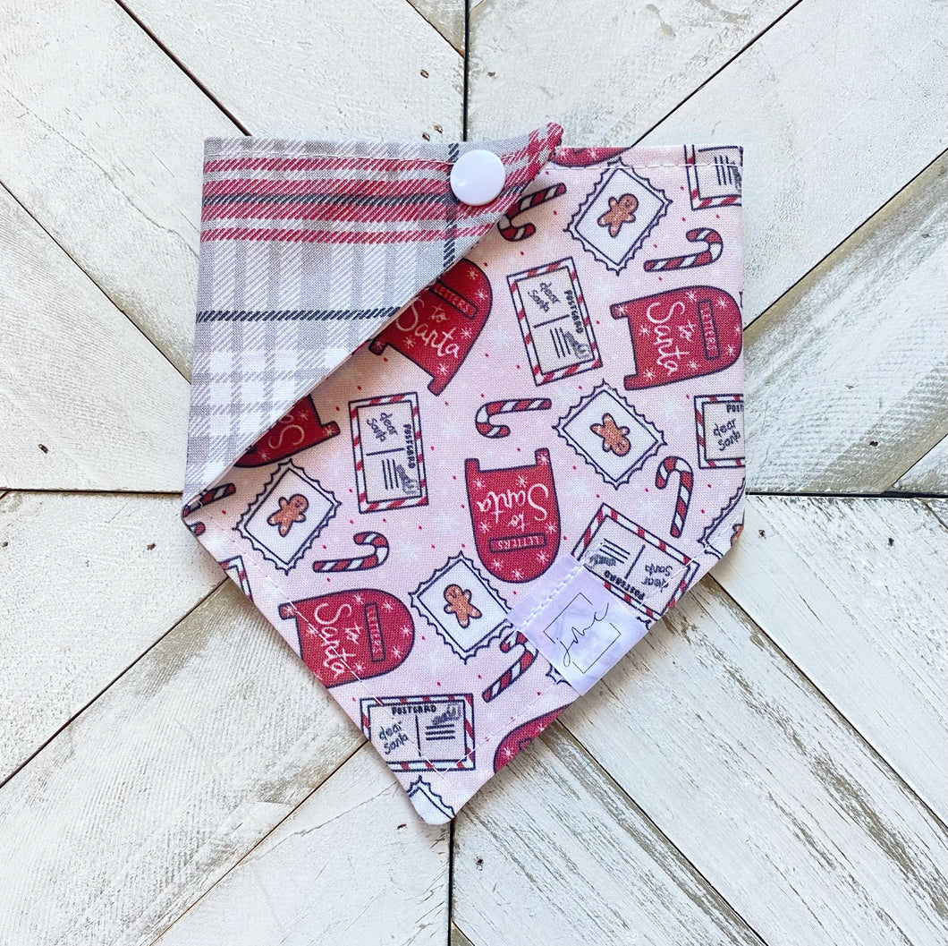 Letters To Santa Pet Bandana