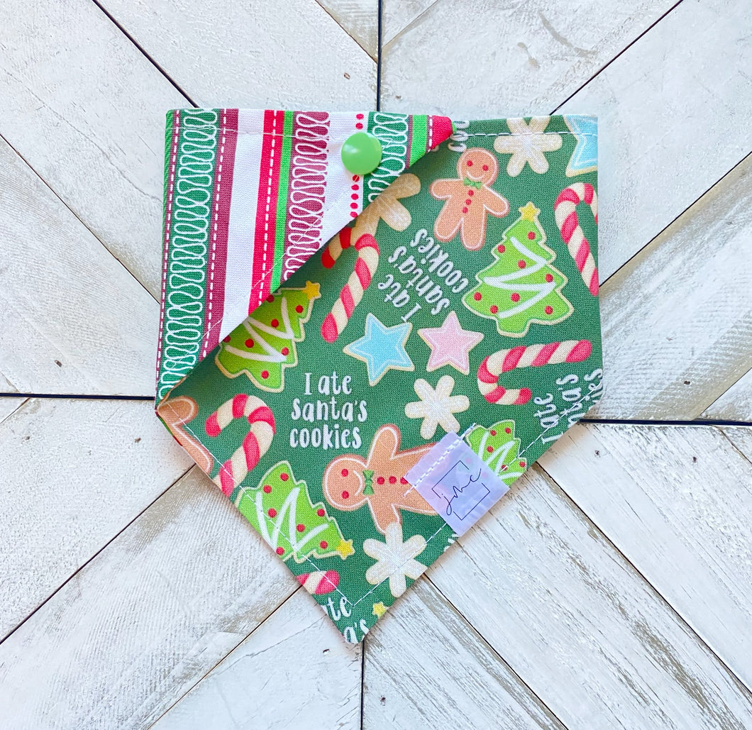 Ate Santa’s Cookies Pet Bandana