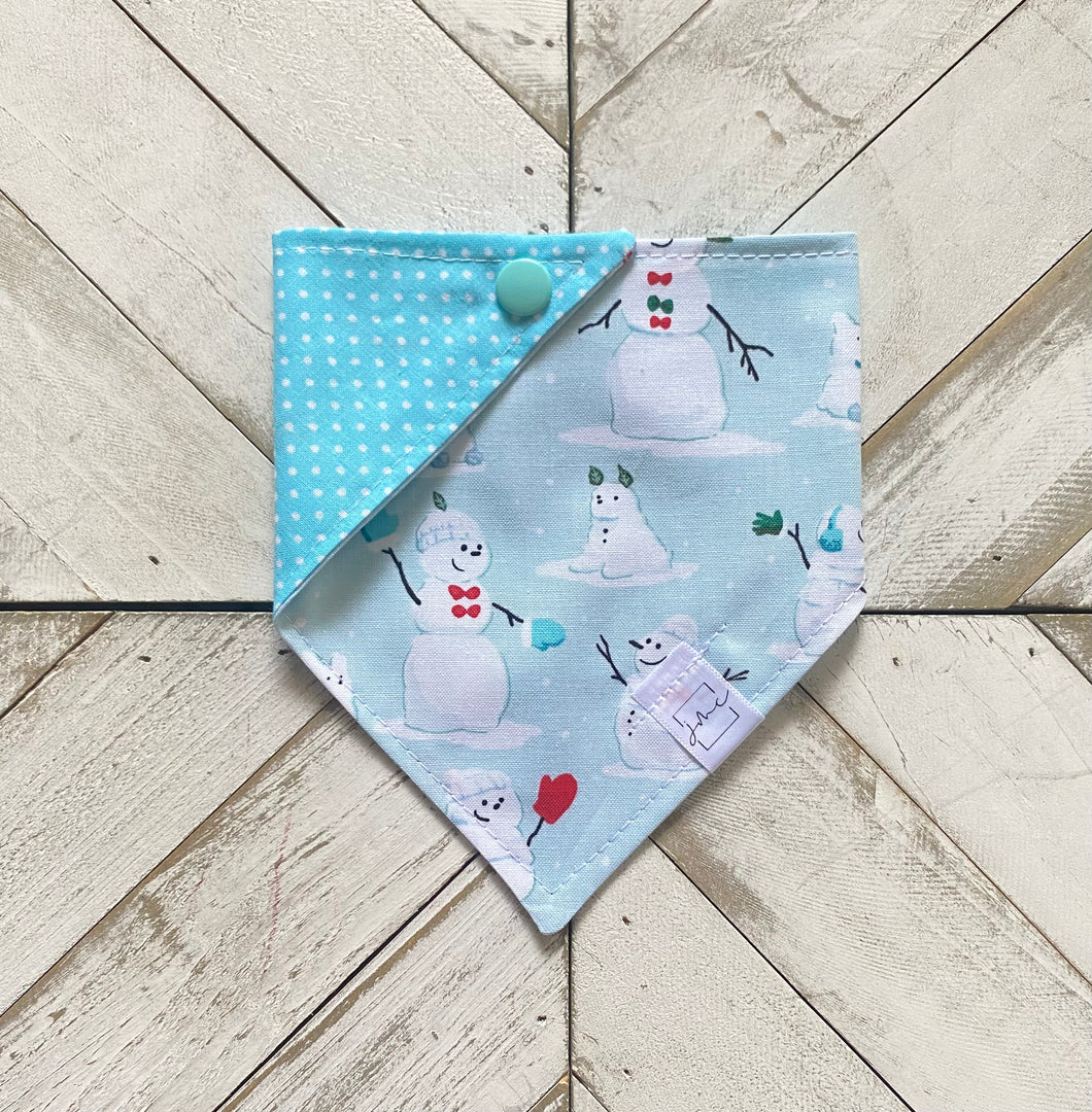 Build A Snowman Pet Bandana