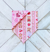 Load image into Gallery viewer, Love You Beary Much Pet Bandana
