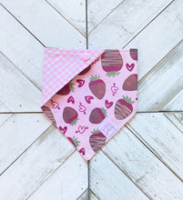 Load image into Gallery viewer, Berry In Love Pet Bandana
