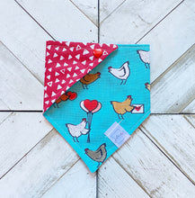 Load image into Gallery viewer, Cluckin’ Cutie Pet Bandana
