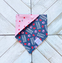 Load image into Gallery viewer, Sloppy Kisser Pet Bandana
