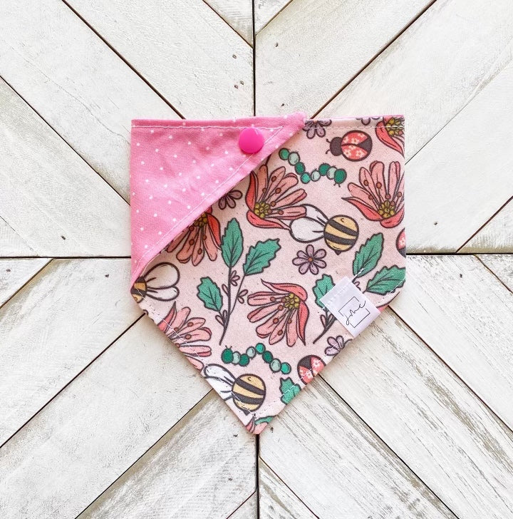 Bumble Bloom Pet Bandana