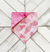 Load image into Gallery viewer, Ice cream Date Pet Bandana
