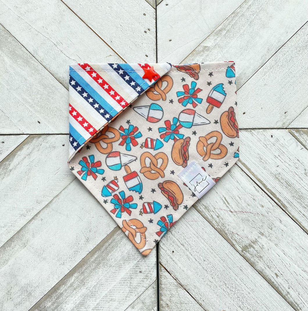 Patriotic Fair Pet Bandana