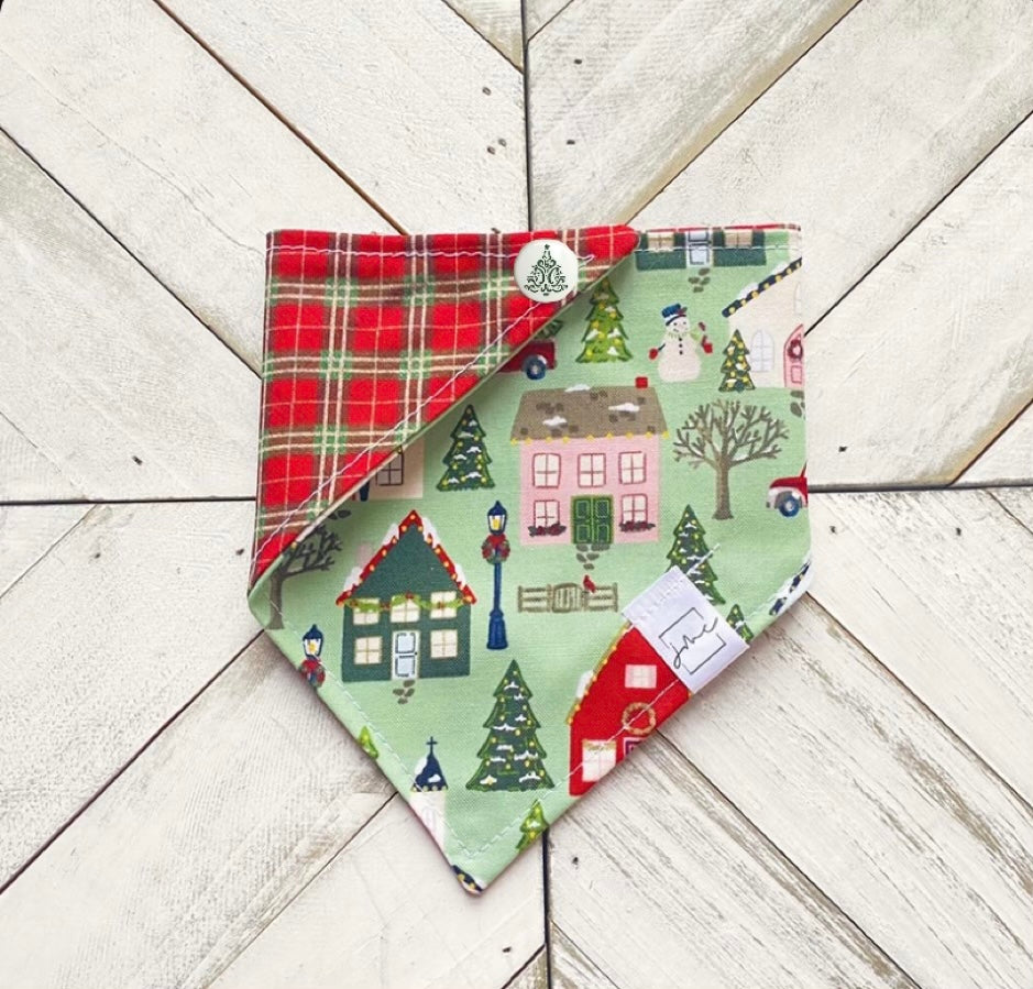 Christmas Village Pet Bandana