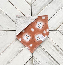 Load image into Gallery viewer, Snowman Cocoa Pet Bandana
