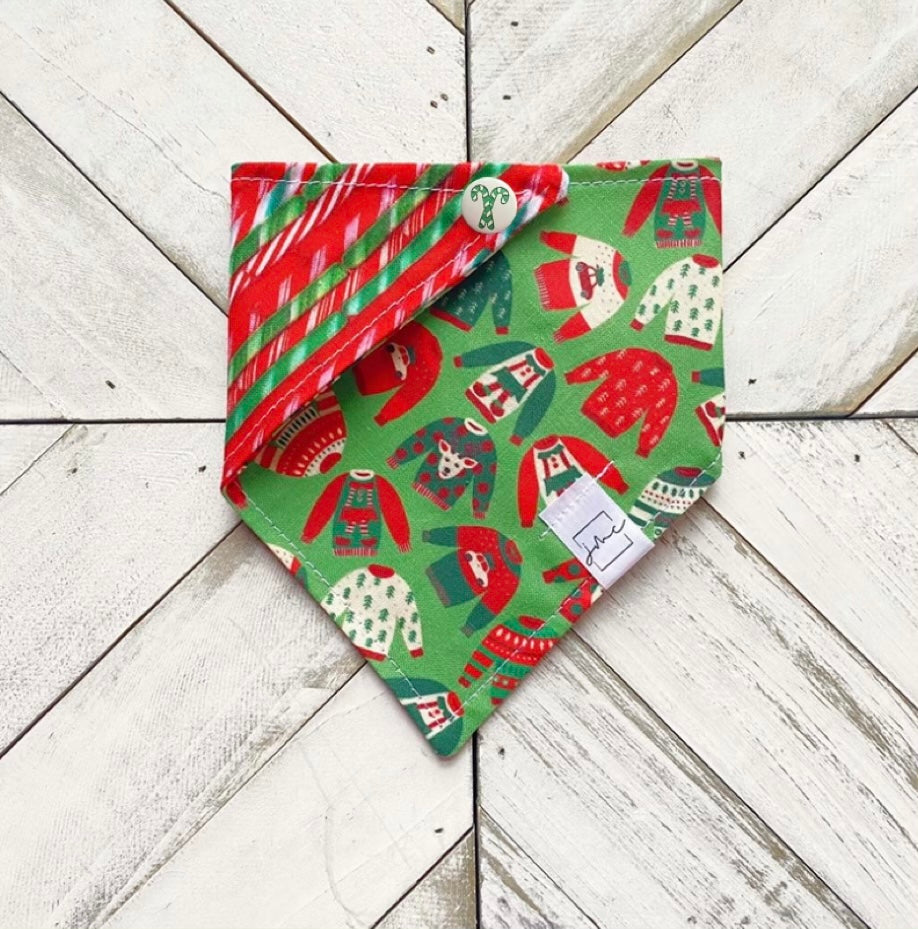 Ugly Sweater Pet Bandana