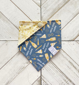 Happy New Year Pet Bandana