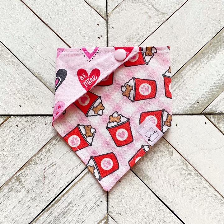 Pup Cup Love Pet Bandana