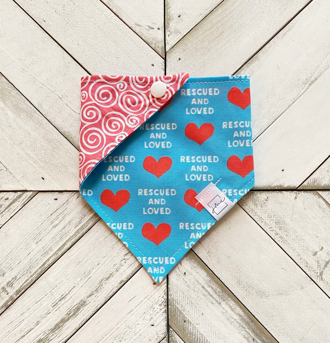 Rescued And Loved Pet Bandana