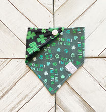 Load image into Gallery viewer, Pet Me I’m Irish Pet Bandana
