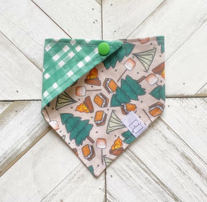 Campfire S’mores Pet Bandana