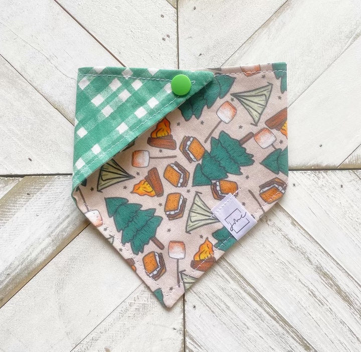 Campfire S’mores Pet Bandana