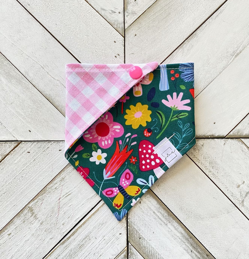 Cottage Garden Pet Bandana