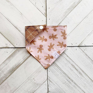 Gingerbread Man Pet Bandana