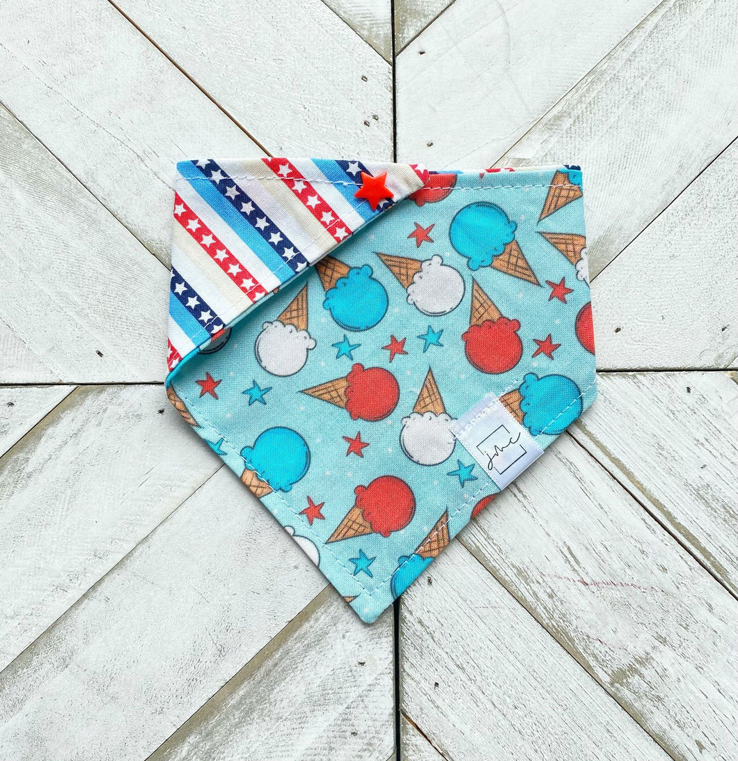 USA Cones Pet Bandana