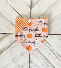 Load image into Gallery viewer, Little Pumpkin Pet Bandana
