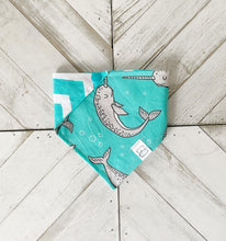 Load image into Gallery viewer, Narwhal Pet Bandana
