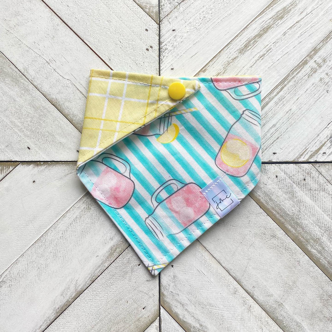 Pink Lemonade Pet Bandana
