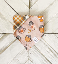 Load image into Gallery viewer, Spiced Latte Pet Bandana
