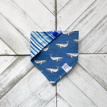 Load image into Gallery viewer, Whale-y Good Time Pet Bandana
