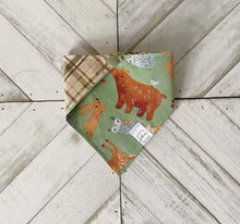 Load image into Gallery viewer, Woodland Creatures Pet Bandana
