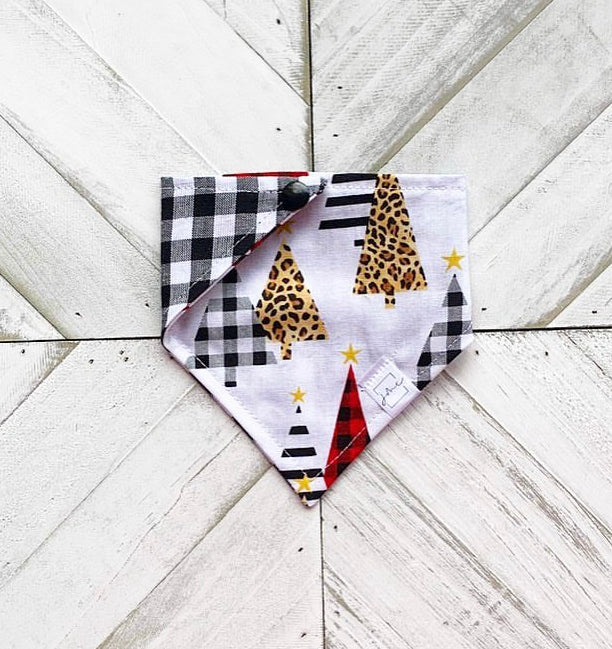 Cheetah Tree Pet Bandana