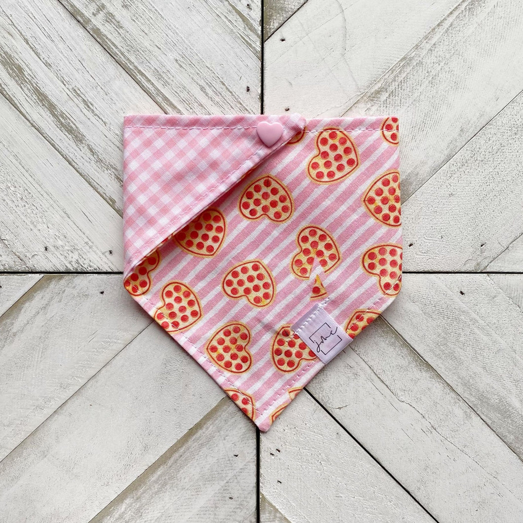 Pizza My Heart Pet Bandana
