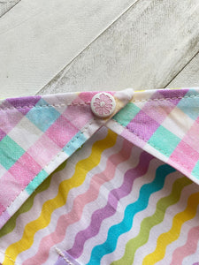 Spring Plaid Pet Bandana