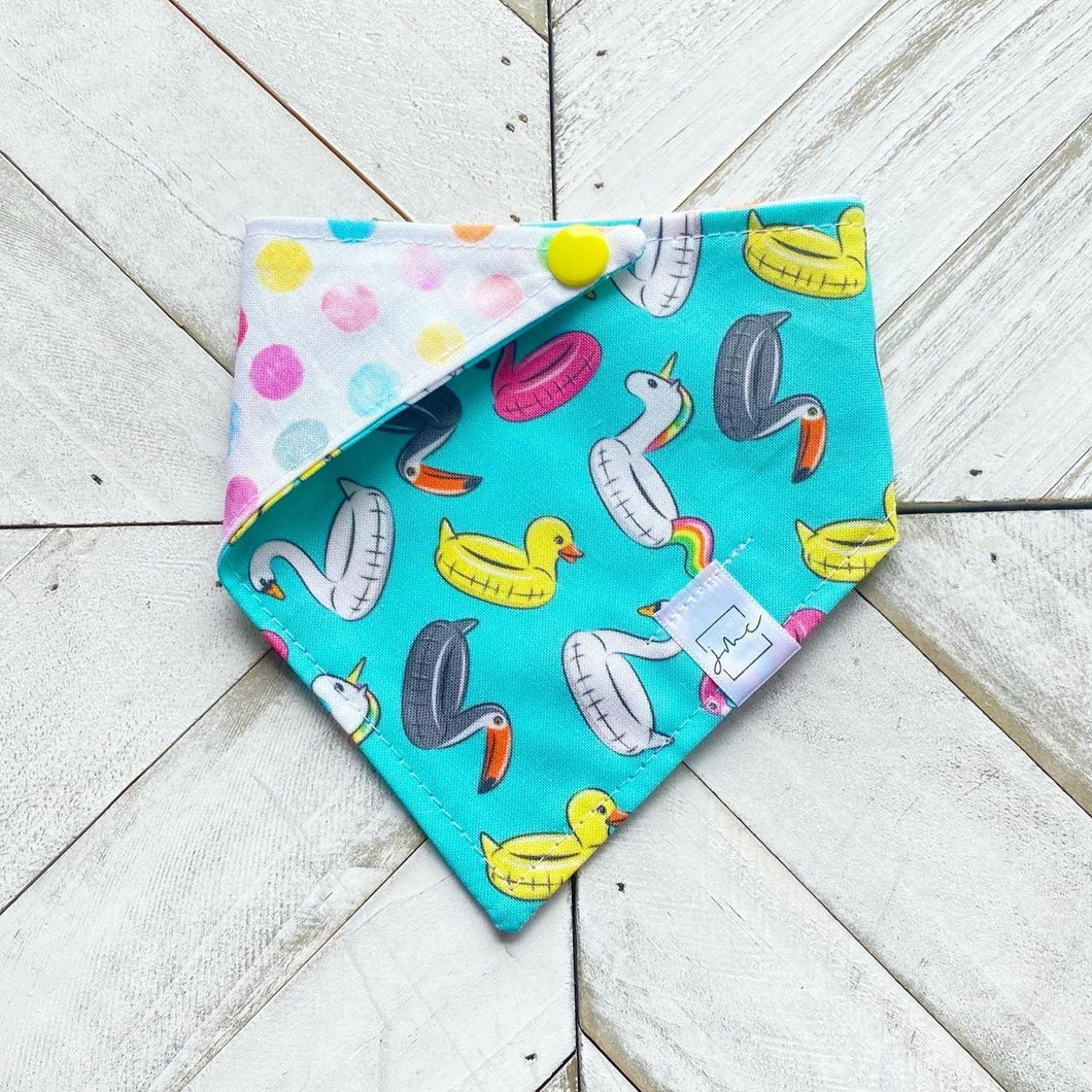 Go With The Float Pet Bandana