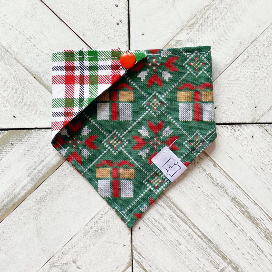Xmas Sweater Pet Bandana